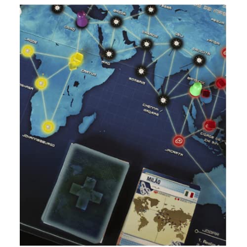 Galápagos, Pandemic, Jogo de Tabuleiro para Amigos, 2 a 4 jogadores, 45 minutos por partida