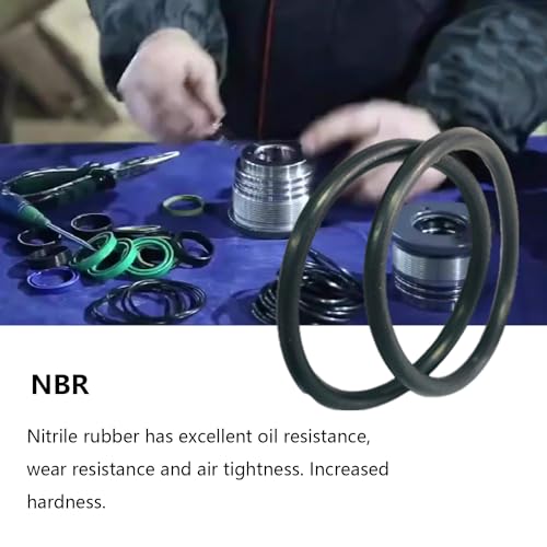 Image of Hydraulic Cylinder Seal Kit for Mercedes Benz SL R129 1990-2001 | Log Splitter Parts Hydraulic Rebuild Kit, 1298001672, 1298001772