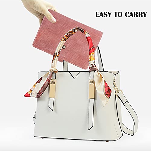 Tutata Luxury Lined Journal Notebook For Women, Crocodile Pattern Pu Leather Notebook With Lined Pages, Refillable Hardcover Executive Notebooks, Pink #TOP4