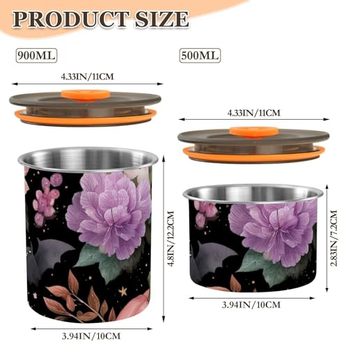 Contenedor de Almacenaje para Café OTVEE 900ml Acero Inoxidable miniatura 3