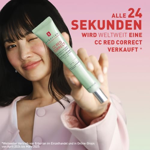 Erborian - CC Red Correct - Anti-Rötung Creme LSF30 - Koreanische Kosmetik – Ansicht 6