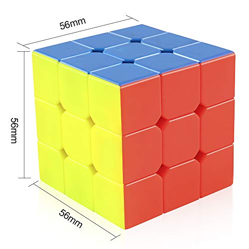 Image of D-FantiX Cyclone Boys 3x3 Speed Cube Stickerless Magic Cube 3x3x3 Puzzles Toys (56mm)