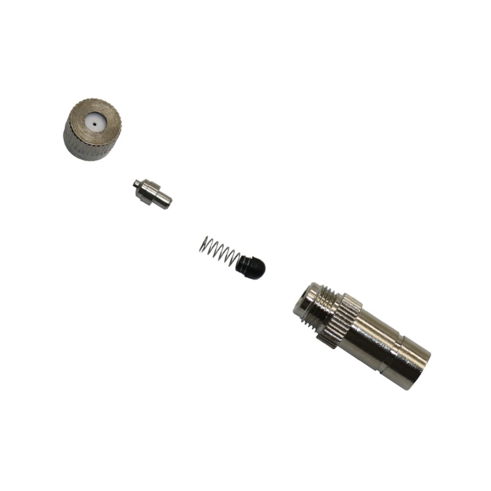 System nawadniania zraszaczy ogrodowych 5~20 BAR Dysza rozpylania niskiego ciśnienia 0,2-0.6mm Opryskiwacz cieplarniany Anti-Drip Ultra-Fine Atomization Dysza 40 szt (Color : 0.6mm)