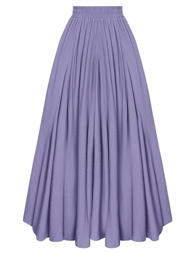 Jupe longue pour femme style bohème Renaissance chic