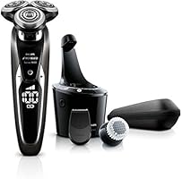 Philips Norelco S9721/89 Shaver 9700 with SmartClean, Rechargeable Wet/Dry Electric Shaver with Cleansing Brush Attachment