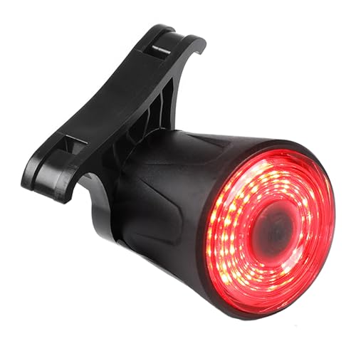 New Smart Bike Tail Light,Brake Sensing Bike Light with 6 Li
