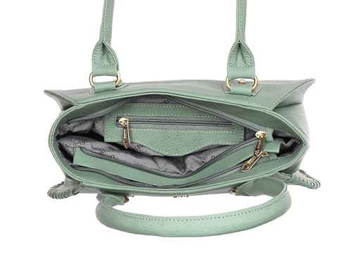 Image of Fostelo Women's Buenos Satchel Tote Handbag for Women | Ladies Purse | Stylish Shoulder Bag | Gift For Women