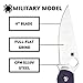 Spyderco Military Model Signature USA-Made Knife with 4