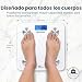 Imagen de HomeFashion HFitness Báscula de Baño Digital 19 Indicadores de Composición Corporal