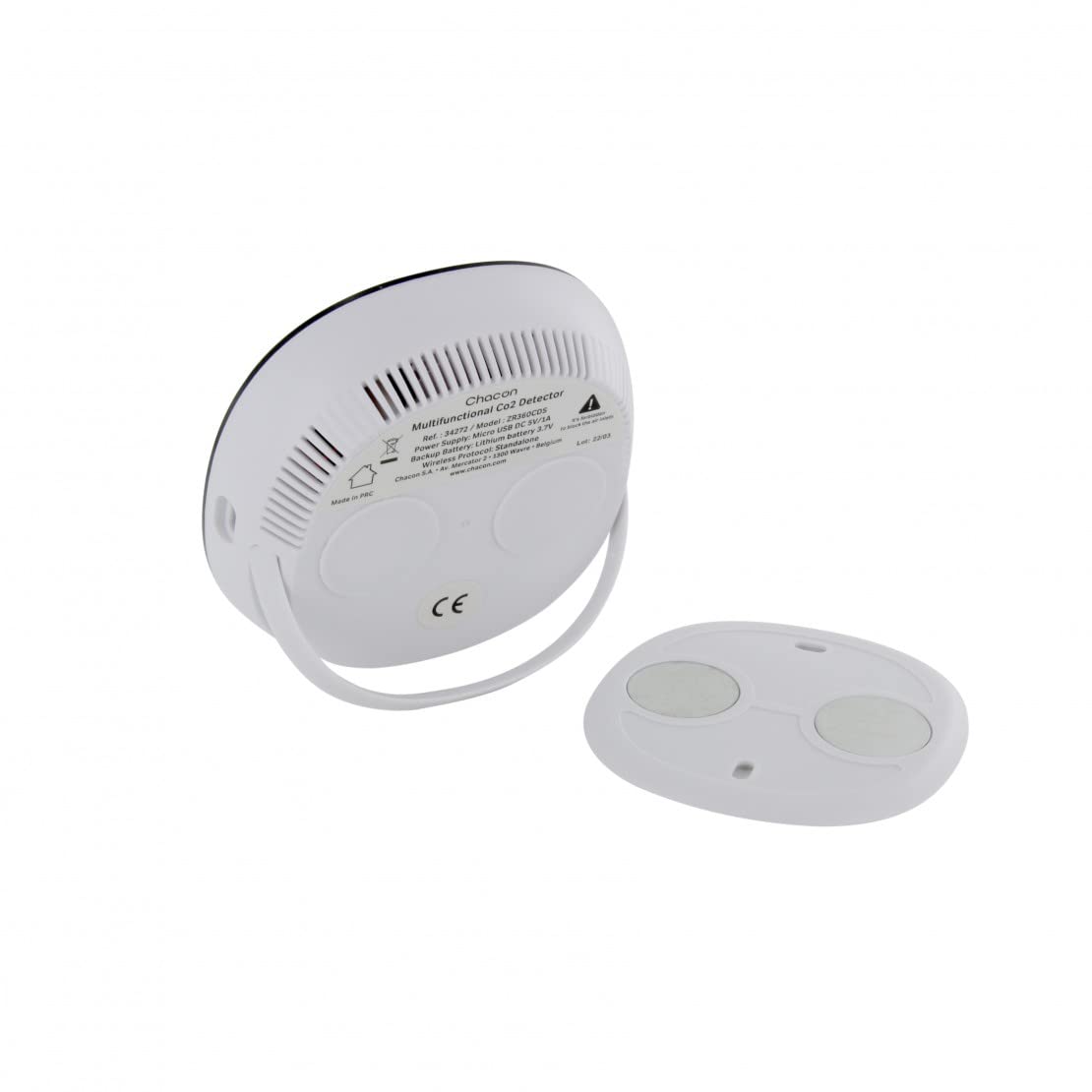 Chacon Détecteur de CO2 + Mesure température/humidité
