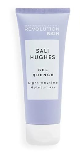 Revolutions x Sali Hughes Skin Care Serum, Exfoliant, Cleanser (Gel Quench Light Anytime Moisturiser)