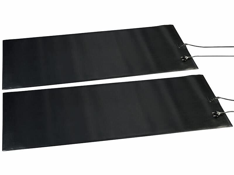 Royal Gardineer 2er-Set Heizmatten für Pflanzenanzucht & Terrarien, Größe L, IP67,105W