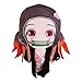 Wuawtyli Demon Slayer Kimetsu no Yaiba, muñeco de Peluche, Chibi Plush Peluche 20cm, fanáticos de los Juegos de Anime