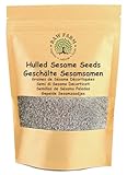 Raw Farm – Sésamo blanco pelado crudo – 1 kg – sin gluten, semillas naturales premium