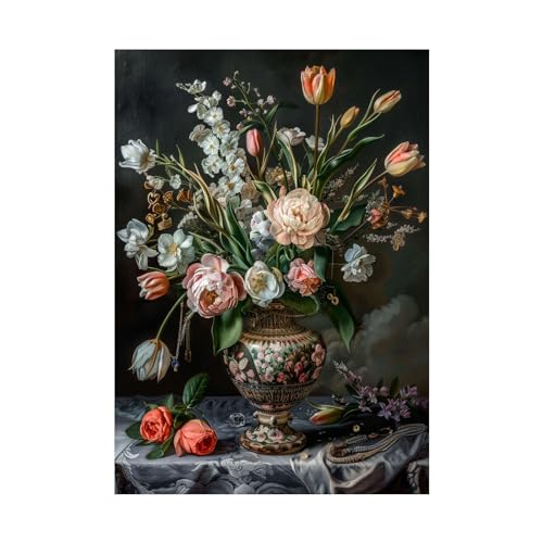 Impression Sur Toile Vintage 60x80cm Décoration Sans Cadre Pour Salon
