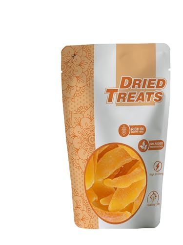 Image of Dried Treats Dried Fruits Nuts And Seeds (Dried Mango, 250Gm)