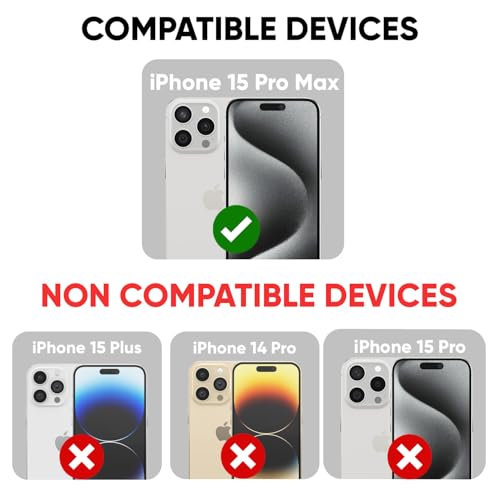 Image of POPIO Xtreme Series Pack of 2 Military-Grade Gorilla Tempered Glass for iPhone 15 Pro Max | 9H Hardness, Edge-to-Edge Coverage, Anti-Scratch