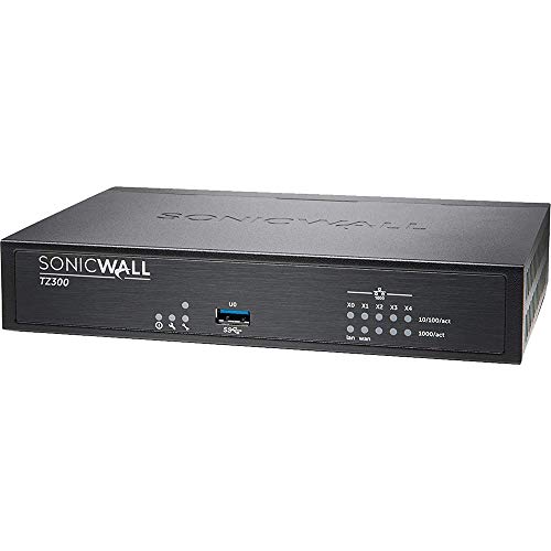 SonicWall TZ300 01-SSC-0215 VPN Wired Gen 6 Firewall Appliance (Hardware only)
