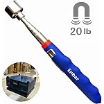20lbs Magnetic Telescoping Pick Up Wand Tool, Extendable Stick 7‑31 in, Magnet on a Stick,Pickup Tool for Small Metal Tools, Hard‑to‑Reach Picking, Great for DIY Handyman, Father/Dad, Husband(1PCS) - Image 4