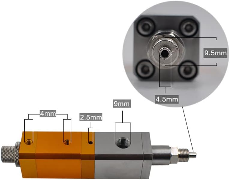 High viscosity dispenser Suction Adjustable Precision Dispensing Valve UV Dispensing Valve