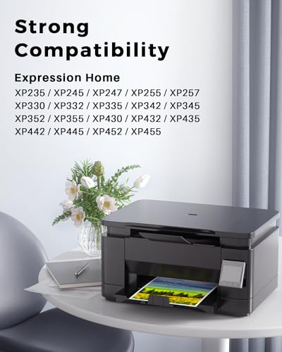 5 Pack 29XL Ink Cartridges Compatible for Epson 29 XL for Expression Home XP-352 XP-342 XP-335 XP-445 XP-442 XP-455 XP-235 XP-452 Printer