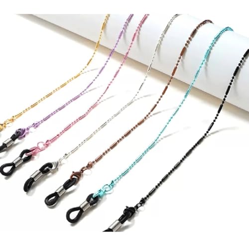 Corde anti-chute de lunettes élégante pour la lecture à la maison et les sorties au soleil