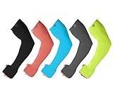 SHINYMOD UV Protection Cooling or Arm Warmer Sunblock Sleeves for Men Women