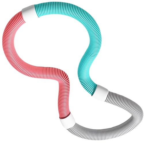 フラフープ PVCソフトスプリングフラフープ 折りたたみ式 約 フィットネス 1.3kg 多機能 静音設計 ポータブル