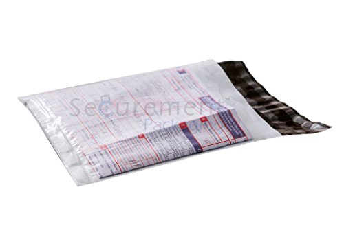 Image of Tamper Proof Courier Polybags with POD Pouch (8 x 10 inches) (250 Polybags)