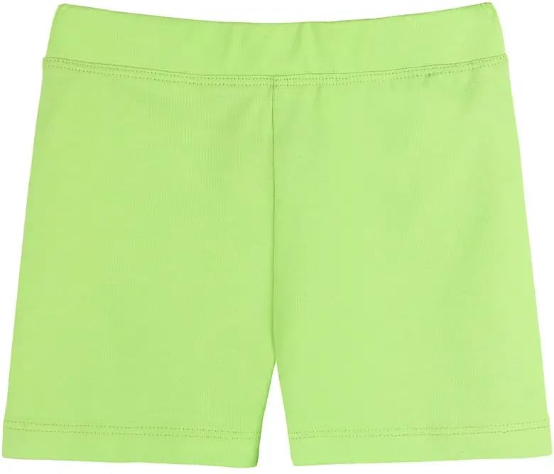 Image of Lilax Girls' Basic Solid Soft Dance Short for Gymnastics or Under Skirts