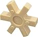 Lovejoy 11993 Size L150 Solid Type Jaw Coupling Elastomer Spider, Hytrel, 3.75" OD, 0.88" Elastomer Length, 3708 in-lbs Nominal Torque, Not Compatible with AL150 Hubs
