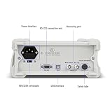 Cyfrowy Multimetr Stacjonarny o Wysokiej Rozdzielczości, Stołowy Miernik Pojemności z Rezystorem dla Fabryk Instrumentów Radiowych (Wtyczka UE 200 V-240 V)