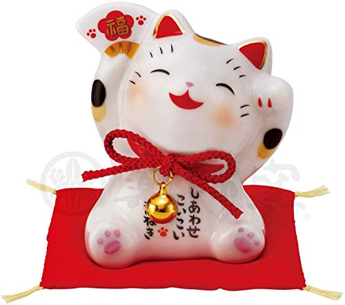 薬師窯 彩絵 大福 まねき猫