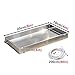 Air Conditioner Tray Drip Pan 4 in High Industrial Grade Water Collection Tray Suitable for use in Equipment, Apartment Delivery Stations and Workshops ac Drip pan(20x10cm(8x4in))