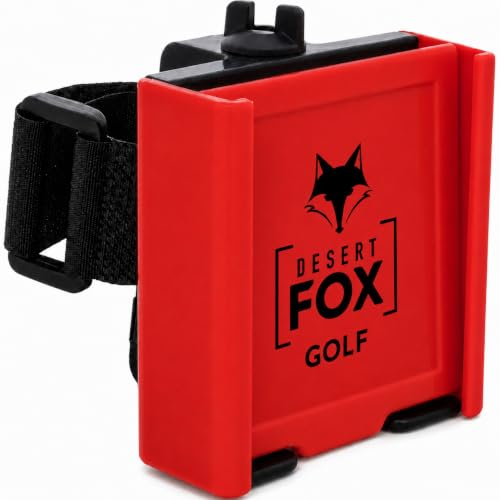 DESERT FOX GOLF - Phone Caddy - Red