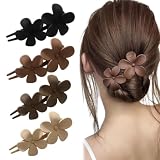 Maintien parfait : grâce à leur ressort métallique puissant et à leurs dents imbriquées, nos pinces à cheveux robustes maintiennent vos cheveux en place en toute sécurité. Leurs griffes souples n'abîment pas le cuir chevelu