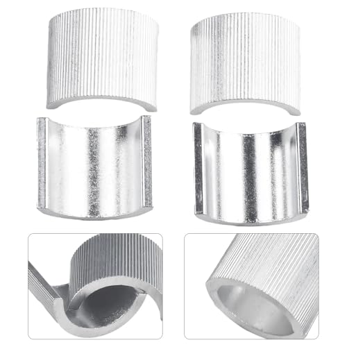 Conversión de Manillar de 22 mm a 28 mm con 4 Espaciadores de Aleación de Aluminio 5