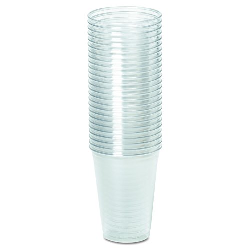 Dixie Crystal Clear Plastic Cups, 10 Oz - 25 Cups (Pack Of 20) #TOP2