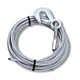 Tie Down Engineering Silver Standard 59395 Winch Cable 7/32