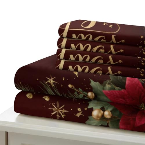 Housse de couette Noël respirante et douce avec fermeture éclair 200x200 - 7