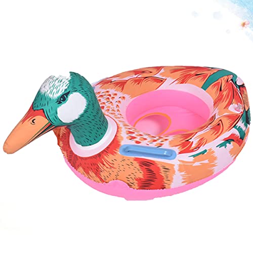 ABOOFAN Brinquedo de Barco Anel de 2 Peças Mandarim Flutuante para Crianças Inflável para Nadar Água