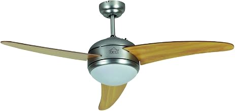 DCG VECRD60TL Ceiling Fan with 3 Blades, Wood