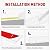 FOSLUOC Flexible Baseboard Molding Trim, 4 Inch x 20 Feet White Self-Adhesive Vinyl Wall Base Cove Base, Peel and Stick Rubber Wall Base Moulding Trim