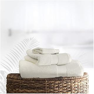 GC GAVENO CAVAILIA Soft Hand Towel 1 Piece, Egytian Cotton Bathroom Towel, 700 GSM Hotel Quality Towel For Gym, Saloon, Cream, 50X85 Cm, 706533