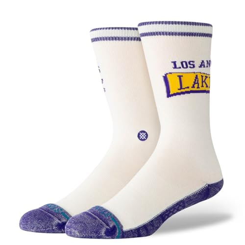 [Stance] [�X�^���X] LAKERS VICTORY CREW A556D25LVC PURPLE(01012)