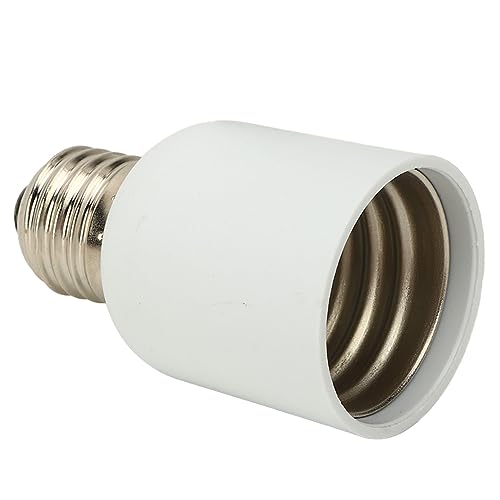 Adaptateur De Douille De Qualité Supérieure E27 Vers E40 Pour Ampoules LED, Résistant à la Chaleur, Empêche les Brûlures, Compatible 110-240 V, Convertisseur De Base De Haute Qualité, Matériau PBT Res
