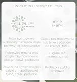 Poduszka pod kark do fotela z przeciwwagą (100% pianka memory), poduszka pod kark, kanapa wisząca, podparcie pod głowę, poduszka pod głowę, poduszka pod kark