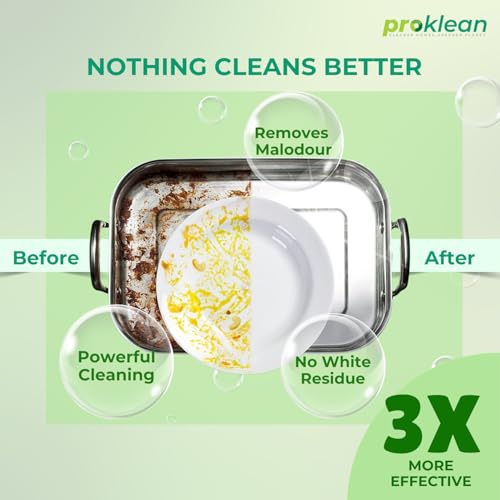 Proklean ProDish Wash Liquid Gel, Herbal Dishwasher-Liquid, Effective Cleaning for Kitchen Utensils - Removes Burnt-On Food & Odor, Eco-Friendly &... - Image 2