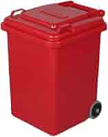 DULTON　ゴミ箱 RED 45L　067 DULTON ゴミ箱 45L ダルトン 屋外兼用 プラスチックトラッシュ