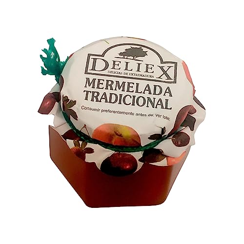 Mermelada de Melocotón de 120 gr en miniatura tarro de cristal para regalar en bodas a los invitados, bautizos, comuniones y reuniones en general